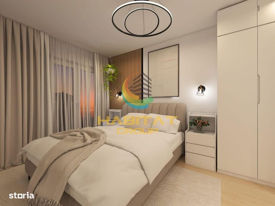 Apartament cu 3 camere langa statia de metrou, Strada Biruintei, imobi