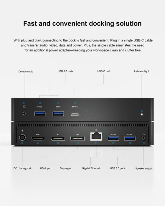 Стыковочная станция Dell D6000