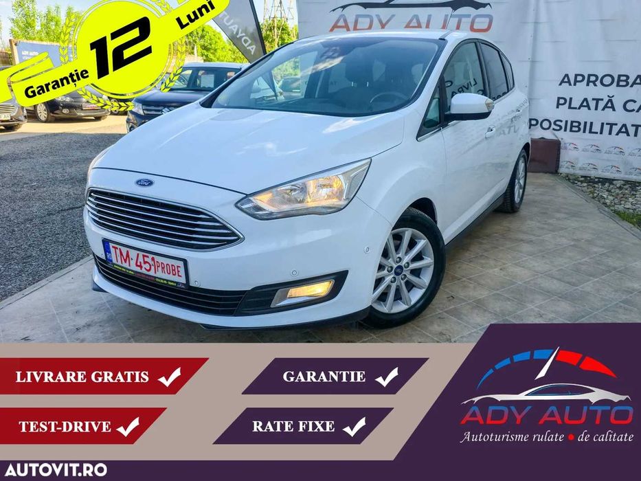 FORD C-MAX . 1,5 Diesel, RAR+ITP. Garantie 12 luni,Rate fixe,Buy-back