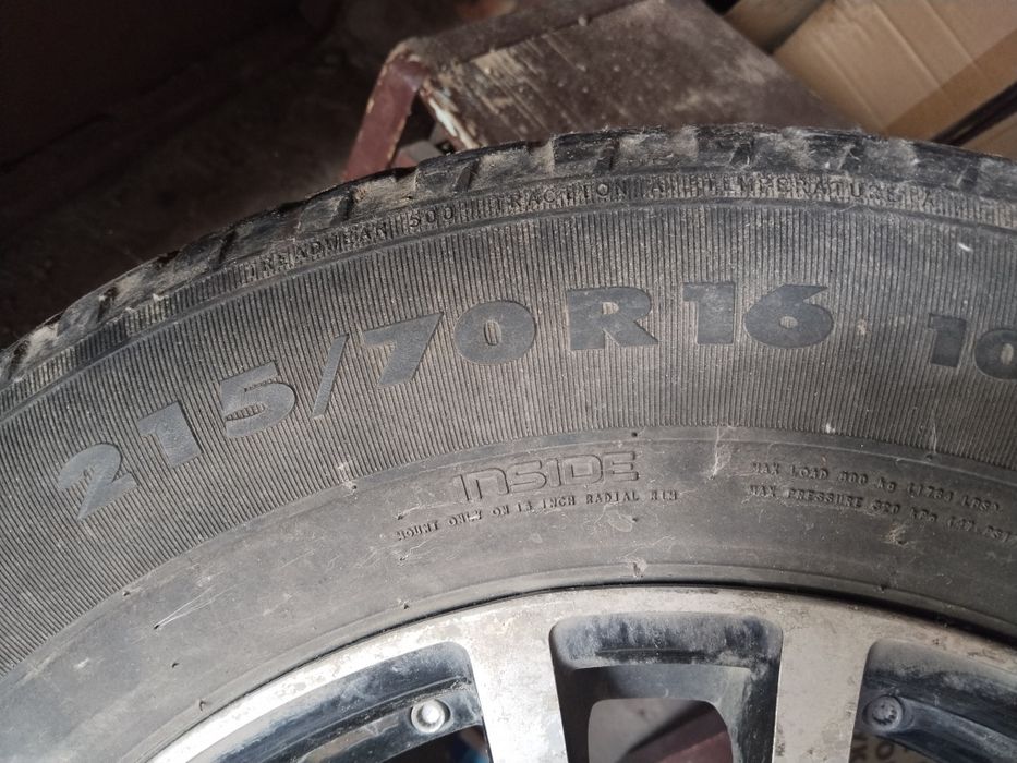 Диски 215/70 R16 NOKIAN с шинами
