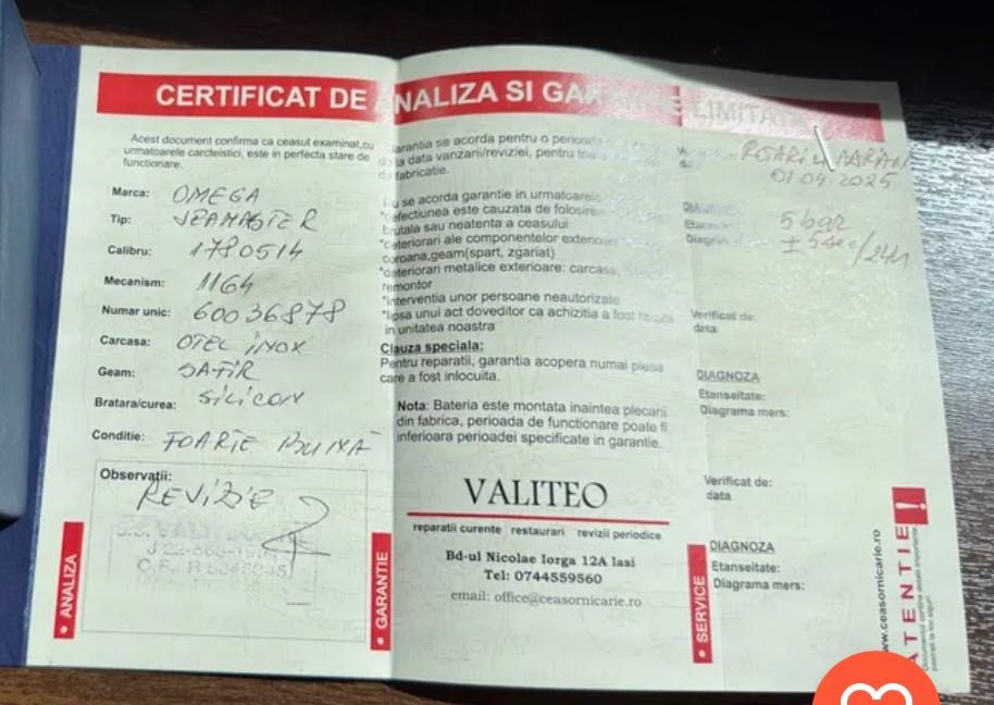 Ceas automat Omega seamaster diver 300m