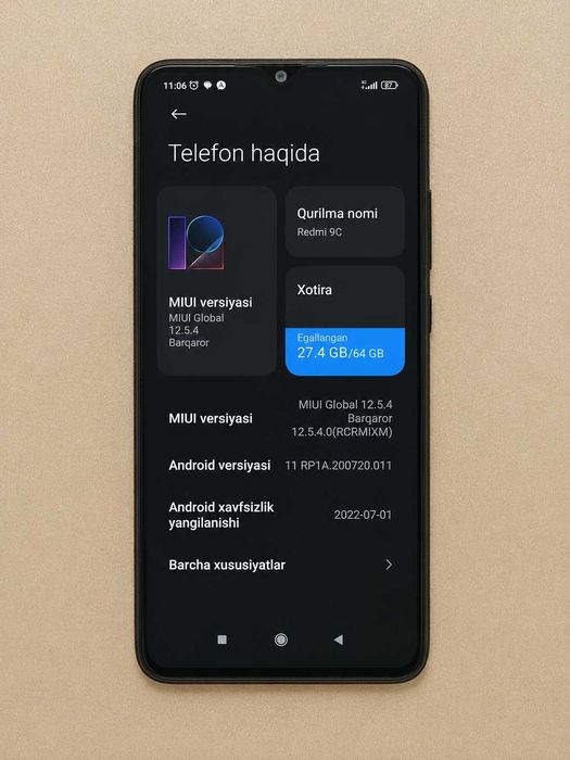 redmi 9c sotiladi