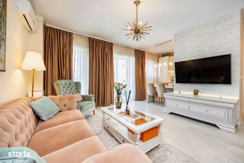 2 Camere - Belvedere Pipera | Metrou 5 Min | Parcare | Balcon | Zona P