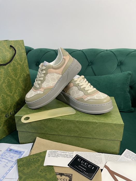 Adidasi Gucci GG piele naturala 100% Full Box