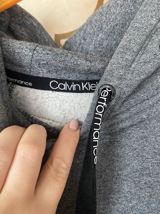 Calvin klein худи укореченный м