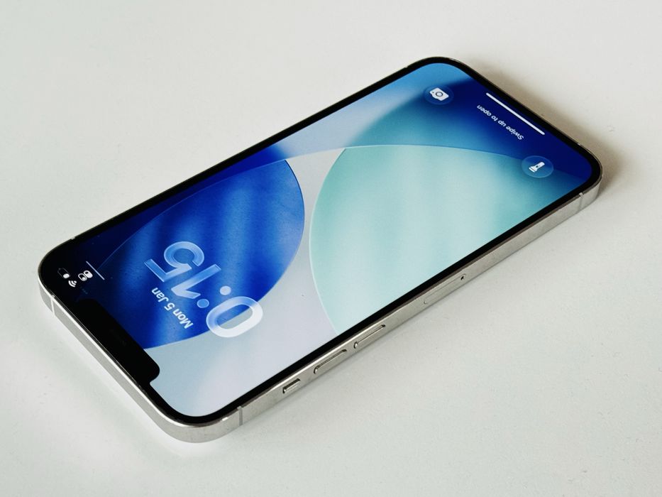 Iphone 12 Pro Max 128GB Silver 100% Батерия! Гаранция 6 месеца