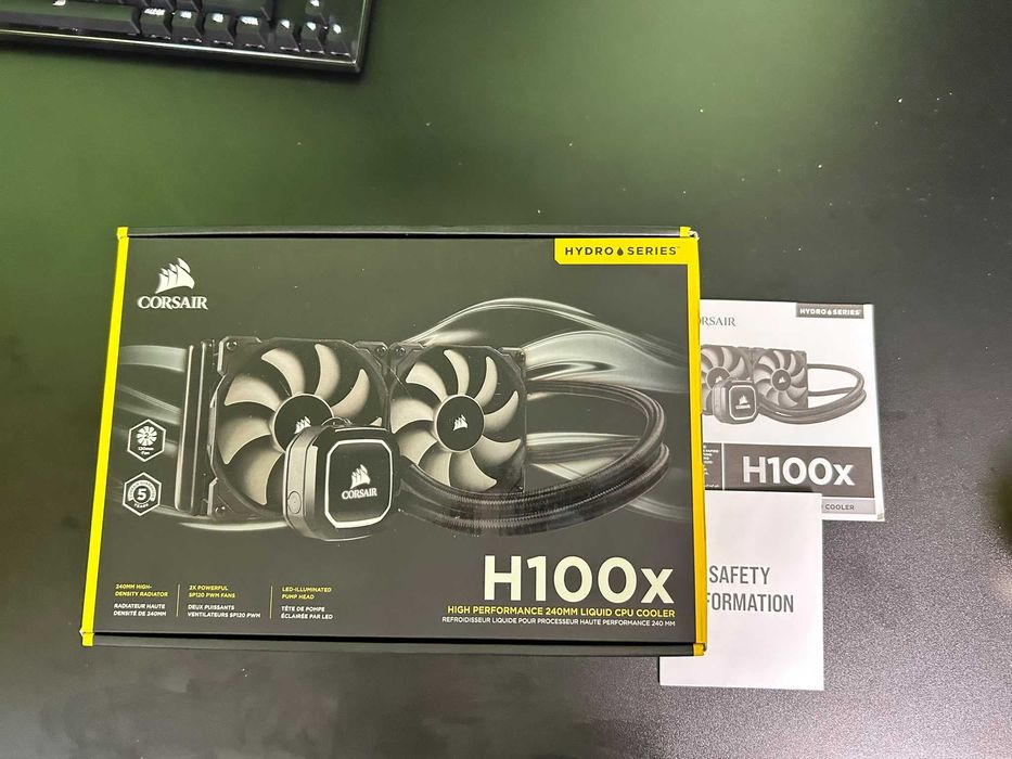 AIO Cooler CORSAIR H100X HYDRO SERIES (citeste descirerea)