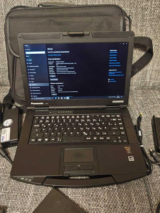 Okazie Laptop Panasonic CF-54 FHD Mk2 i7 32Gb 1TB SSD M.2 2baterii