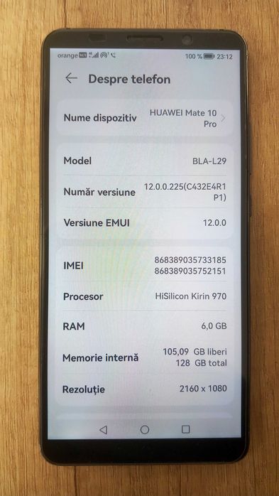 Piese full-functionale Huawei Mate 10 Pro