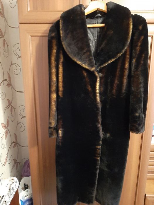 Шуба цигеиковая мутоновая