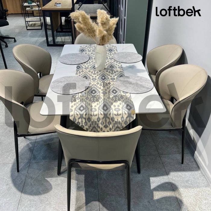 Loft oshxona komplekti, oshxona uchun stol stul Кухонный комплект ЛОФТ