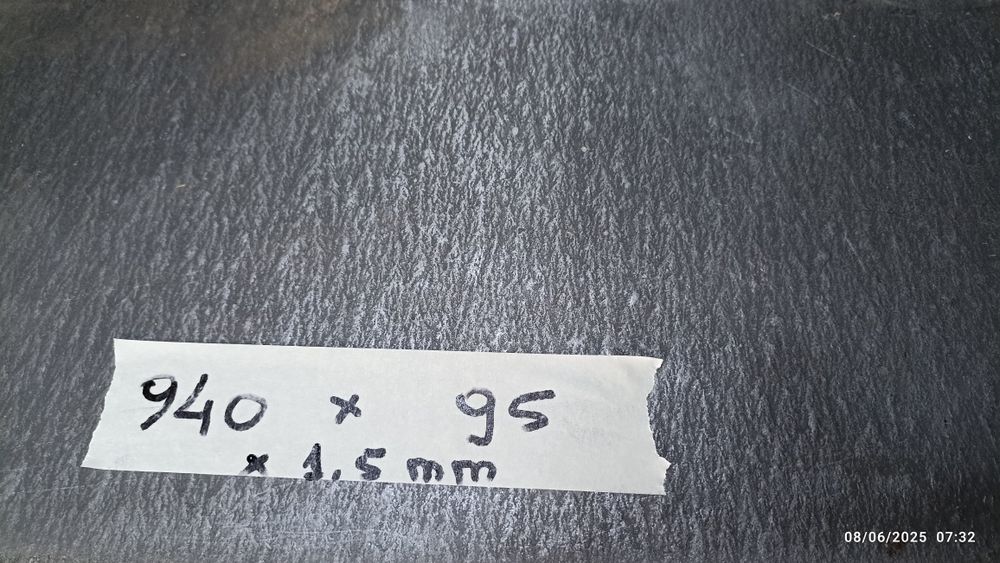 Clingherit/ marsit grafitat 1,5mm grosime (NOS)