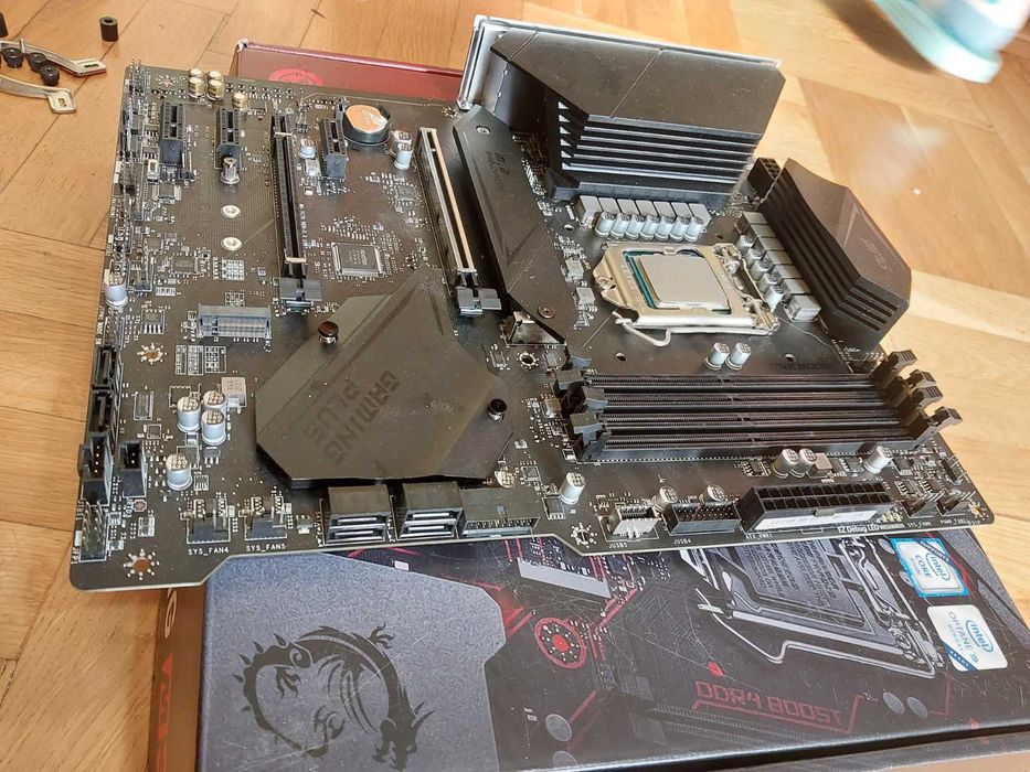 Intel Core i5 11400F + MSI Z490 Gaming Plus, LGA 1200