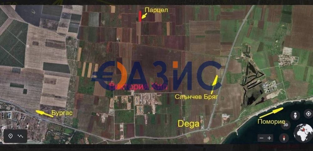 Продава се Парцел в с. Лъка, Област Бургас - 2300 кв.м за 3 €/кв.м - Снимка #4