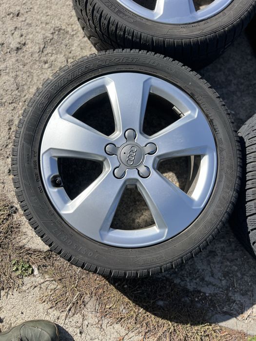 Джанти със ЗИМНИ  гуми 17” от Audi .205/50/17
