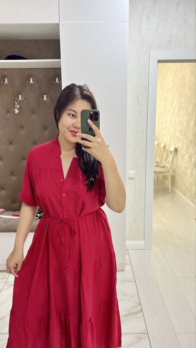 Штапель платье,женские платье