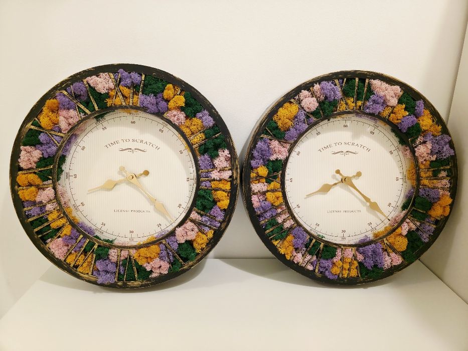 Ceas cu licheni 40cm