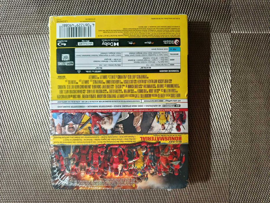 Deadpool & Wolverine Steelbook 2 Disc (4k Ultra & Blu ray)
