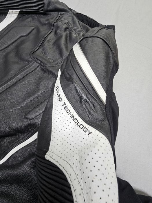 Geacă moto din piele FLM 56 XXL