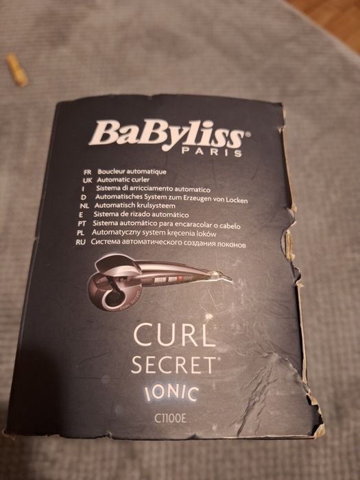 Ondulator automat BaByliss Curl Secret C1100E, 230 grade, Ionizare
