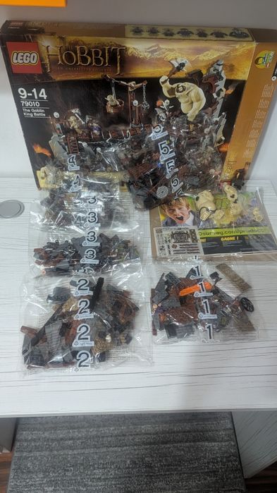 Lego Hobbit Lord of the rings the goblin king battle 79010