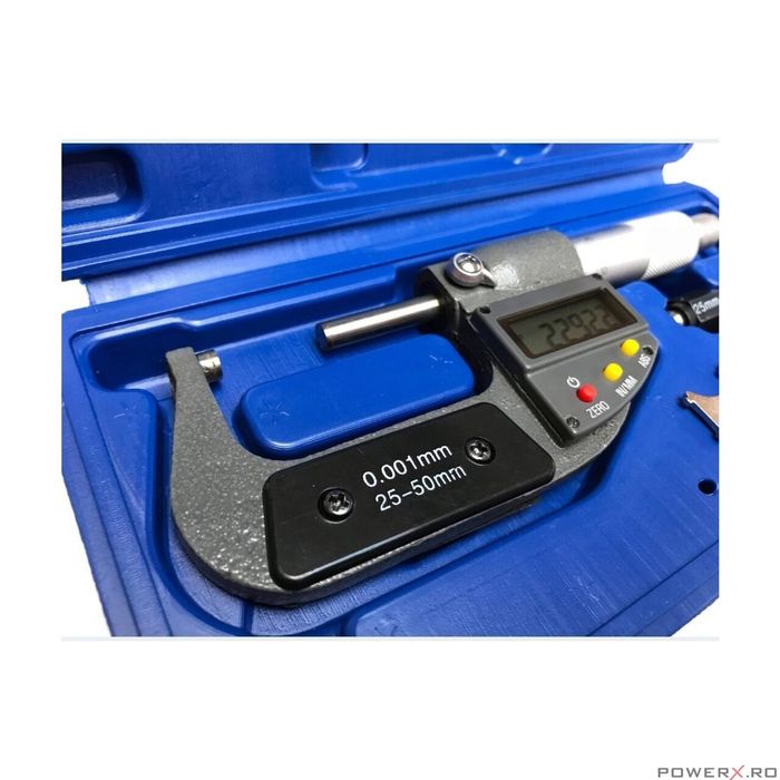 Mictrometru 25 - 50 mm, pentru masurarea dimensiunilor, cu display