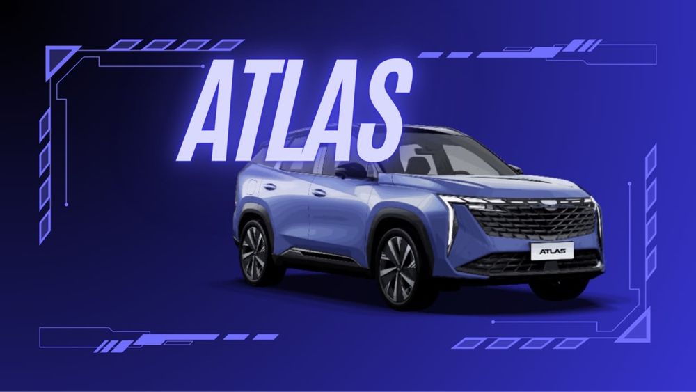 запчасти Geely Atlas  бампер Джили Атлас