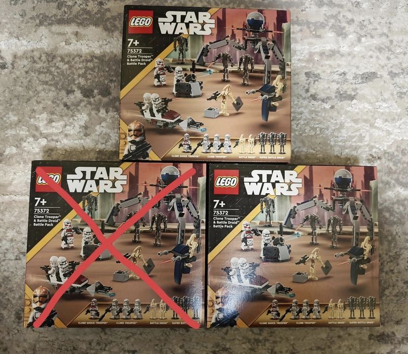 Lego Star Wars 75372 - Clone trooper battle pack 215pcs