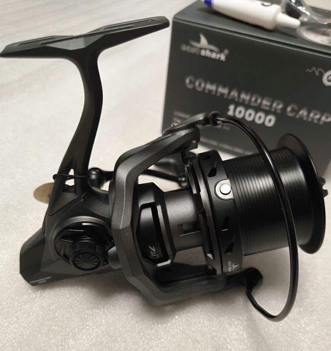 SET 2 Mulinete Eastshark COMMANDER CARP 10000 7+1RULMENTI NEW 2024