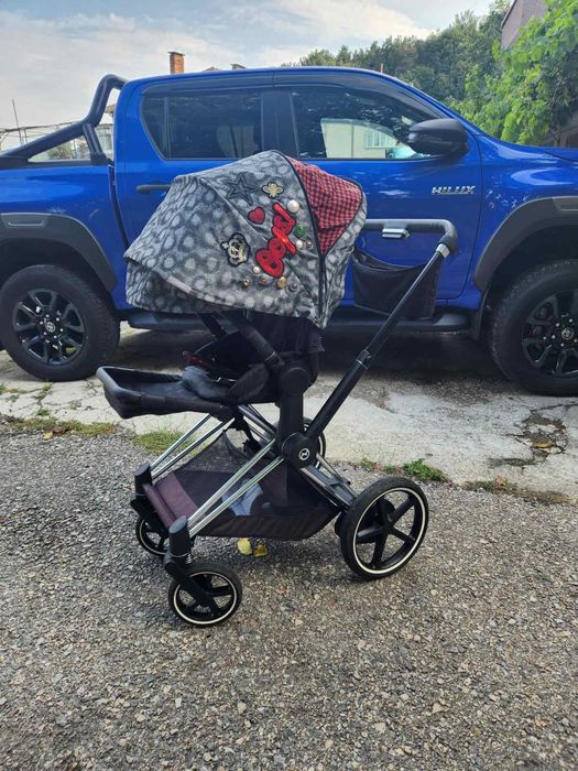 Cybex 4 e priam rebellious детска количка , бебешка количка