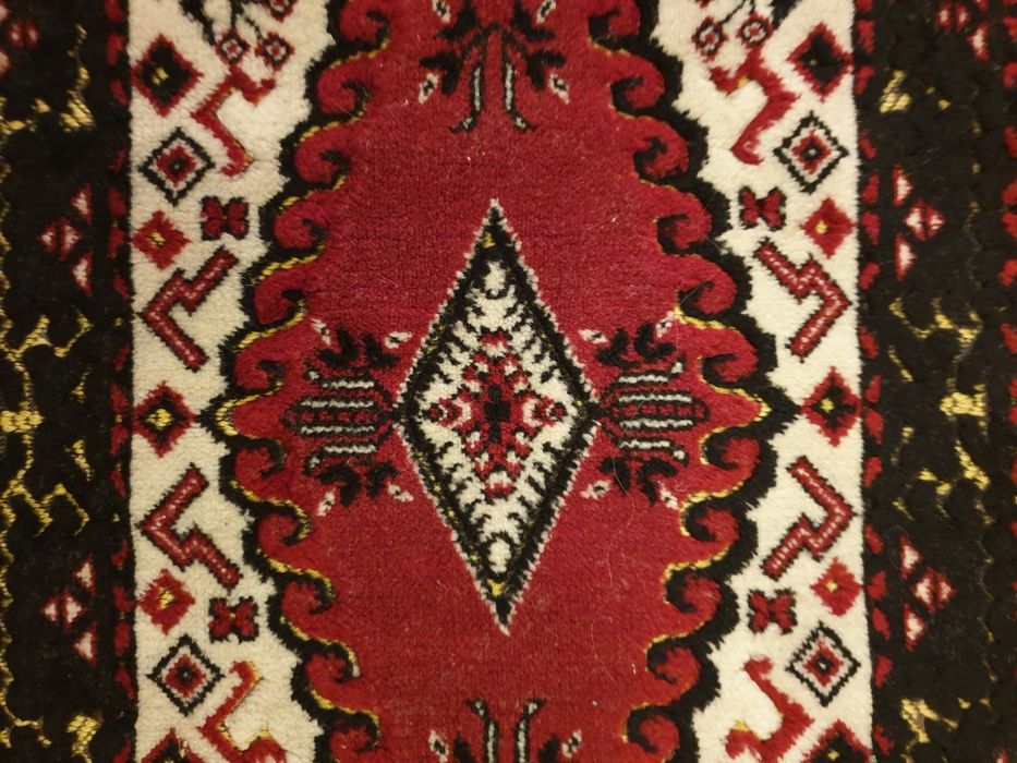 2 Mini carpete persane 33 cm x 33 cm