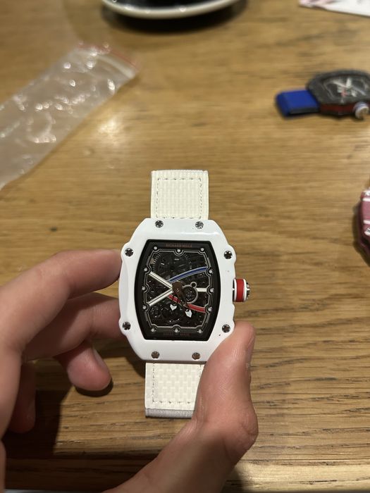 Richard Mille 67-02 бял