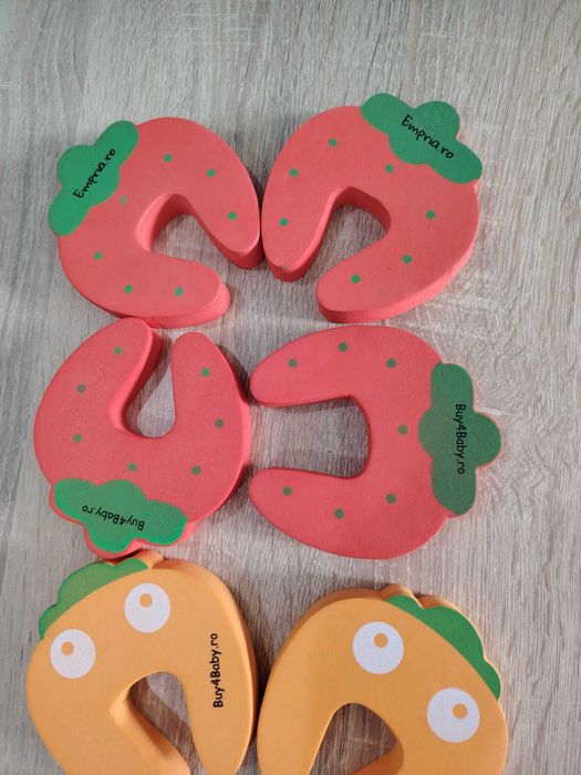 Siguranță pentru copii – set 8 opritoare ușă, nefolosite