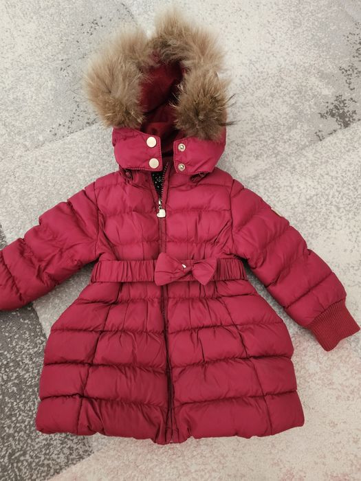 Кокетно зимно якенце с естествен пух