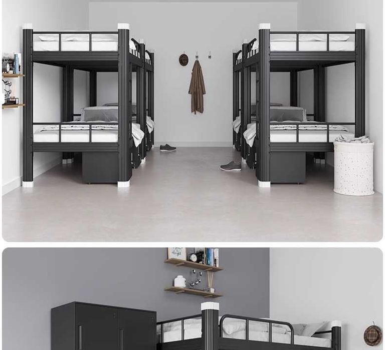 Икки қаватли металл каравот мактаб ва ётоқхона учун \ optim \ arzon