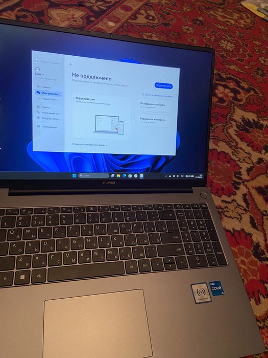 ОЗУ 16гб, 12пок Huawei Core i5 SSD 512gb