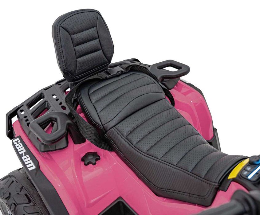 ATV electric pt copii Autokids Can-AM OUTLANDER 24V 4x4 800W (005) Roz