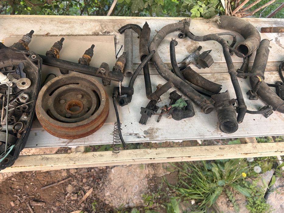 Двигатель и ЗП для киа рио 2005