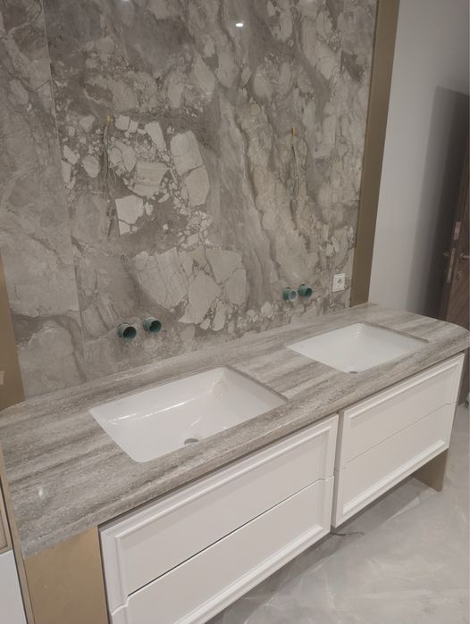 Столешницы и мойки из искусственного камня для кухонь и санузлов