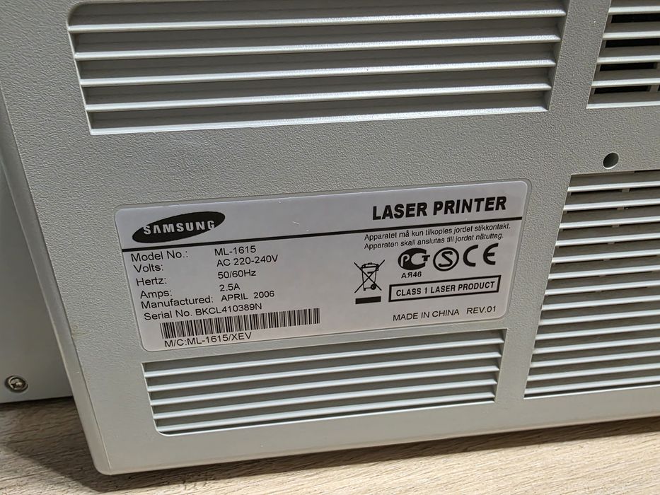 Принтер Samsung ML 1615