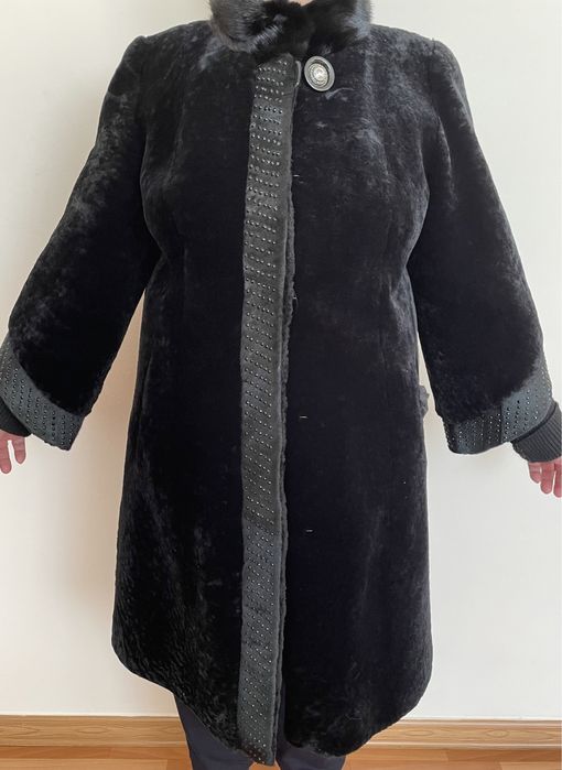 Шуба мутоновая 48 размер