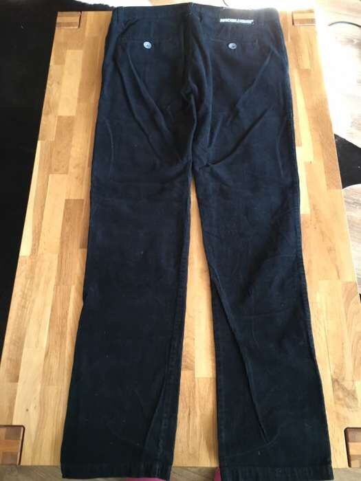 Pantaloni Raiati Negri barbatesti 33/34