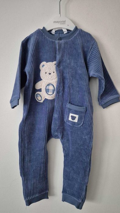 НОВ Рипсен гащеризон с релефен детайл Mayoral 70 см