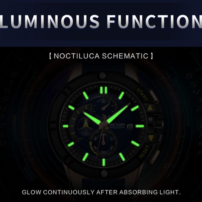 Ceas Megir model 2095