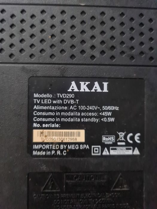 Placă de bază TV Akai TVD290 - Model HK-T.SP9202P61 (Testată/Stare Bun