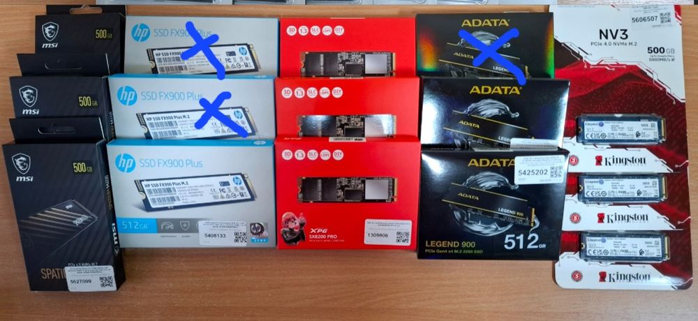 Продам новые SSD диски