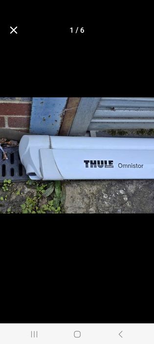 Thule ръчна тента за кемпер или каравана Thule Omnistor