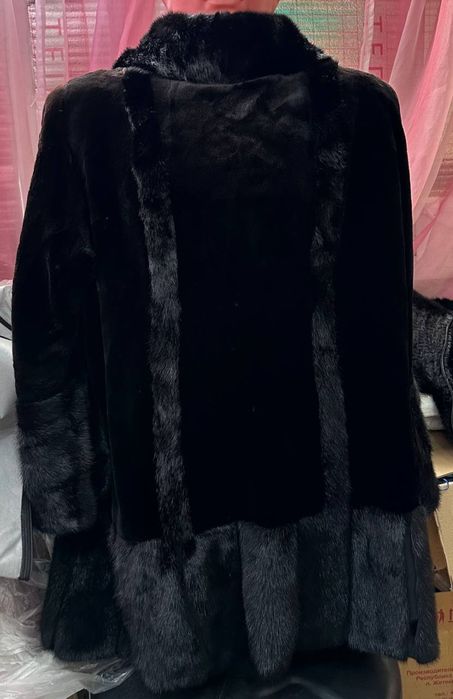 Шуба норка стриженная
