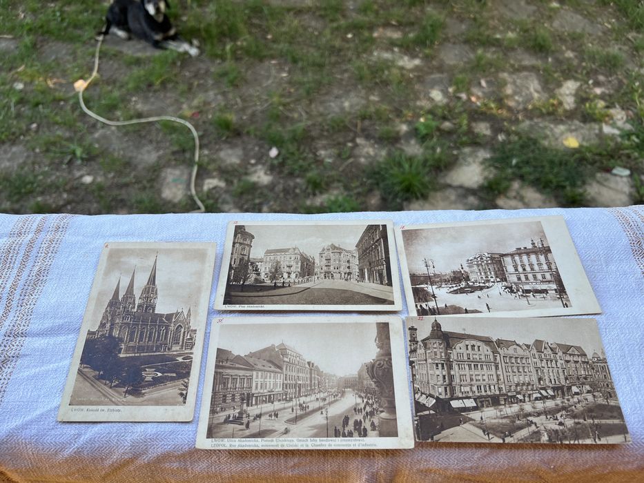 Poze cu orașul Liov (1920-1930) și Cernăuți (1920-1922)