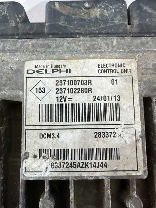 Kit pornire DACIA DUSTER 1.5 dci euro 5 injectie DELPHI